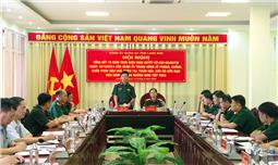 Đảng ủy Quân sự tỉnh Lạng Sơn tổng kết 10 năm thực hiện Nghị quyết 689 của Quân ủy Trung ương